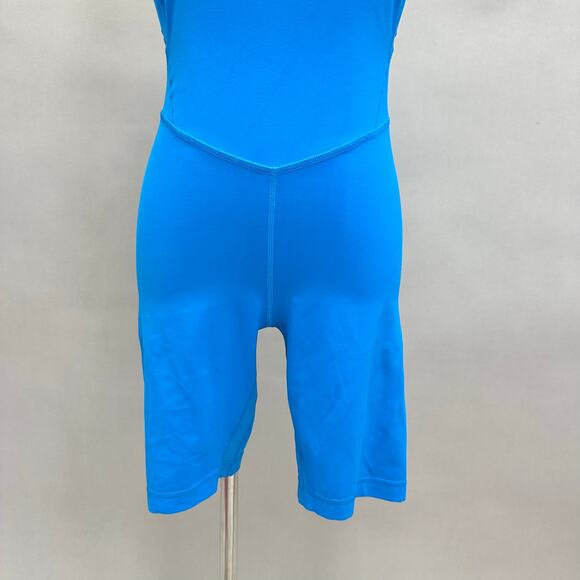 Lululemon‎ Align Onesie 8" in Poolside Size 6 One Piece  Bodysuit Bike Shorts - Picture 5 of 16